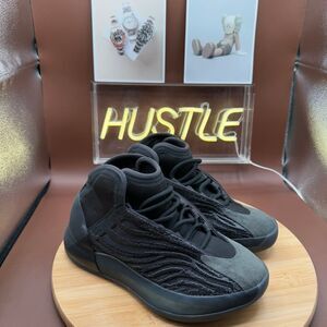 Adidas Yeezy QNTM Basketball Shoes Onyx Black Sz 5